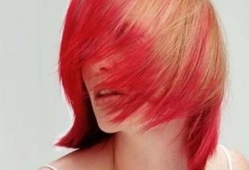 Как покрасить кончики волос